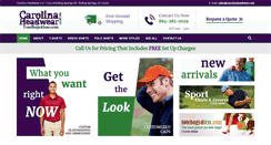 Desktop Screenshot of carolinaheadwear.com